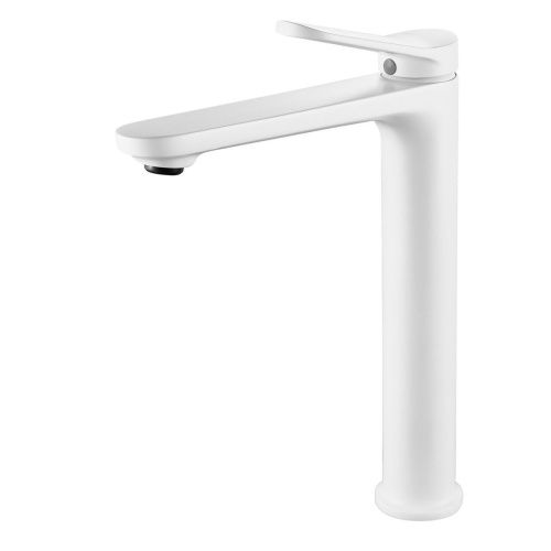 Смеситель для раковины Shevanik S43C S4311C на столешницу белый - фото 2