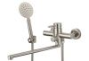Смеситель для ванны и душа Savol S-SUS4002 настенный сатин