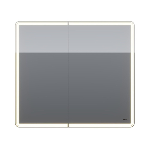 Шкаф-зеркало с подсветкой LeMark Element LM90ZS-E 90х14,6х80 подвесной - фото 2