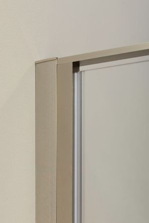 Душевая дверь Allen Brau Priority 3.31029.BA 100х200 стекло прозрачное профиль серебро