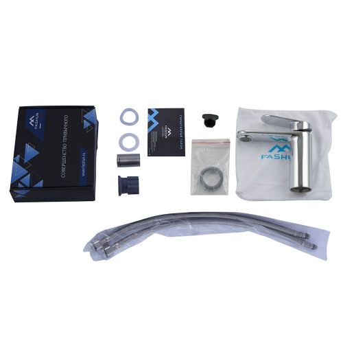 Смеситель Fashun A1088 на раковину хром - фото 4