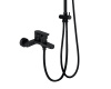 Душевая стойка Agger Gorgeous A0293544 настенная цвет черный