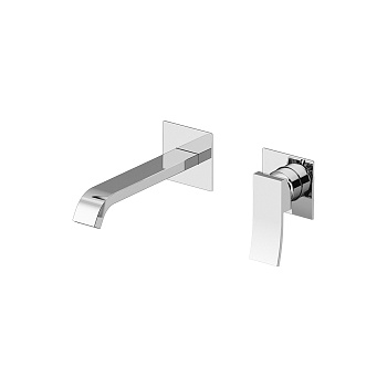 Смеситель Gattoni ELY 8839/88C0 настенный хром без термостата