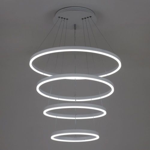 Люстра каскадная LED4U 55000-4 WH - фото 3