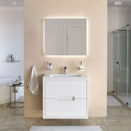 Тумба под раковину Taliente Olejo TA-MBO-80PR-blanco 80х40 подвесная цвет белый