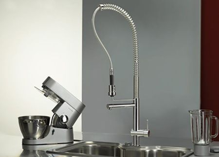 Смеситель для кухни Webert Kitchen Springy SN921402015 на мойку хром