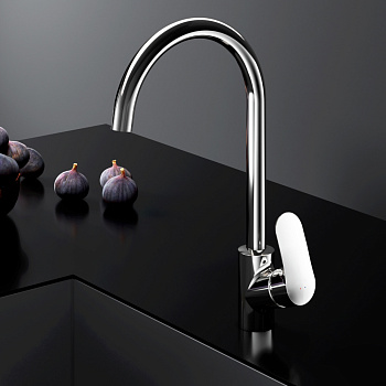 Смеситель для кухни Am.Pm Like F8007100 на раковину/на столешницу хром без термостата