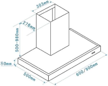 Вытяжка Brandt AD1516X