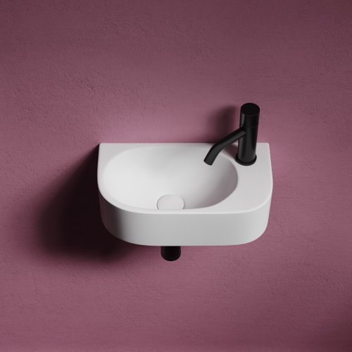 Раковина Ceramica Nova ELEMENT 41 см CN6066L подвесная цвет белый - фото 4