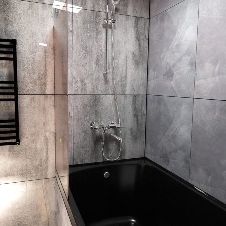 Бордюр для ванны и душевого поддона Altasan KDP KDP195black