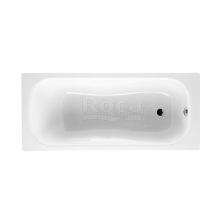 Ванна чугунная Roca MALIBU 7.2309.6.000.0 170х75 пристенная прямоугольная без ножек