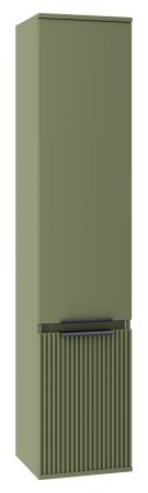Шкаф-пенал Brevita Enfida ENF-05035-0801R 40х170 подвесной цвет зеленый