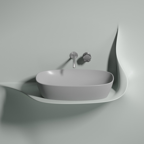 Раковина Ceramica Nova ELEMENT 60 см CN6049MSG накладная цвет серый матовый - фото 2
