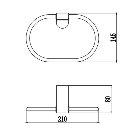 Полотенцедержатель Savol S-007363
