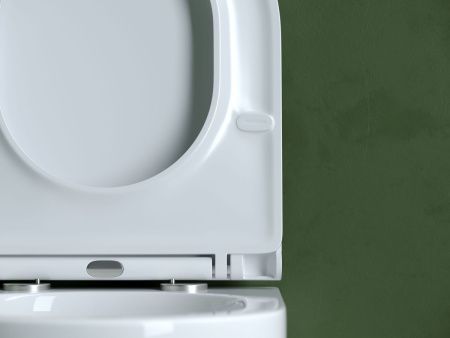 Унитаз подвесной Ceramica Nova ULMA CN4006T белый с сиденьем микролифт безободковый смыв торнадо