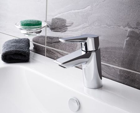 Смеситель Vitra Solid S A42440EXP на раковину хром