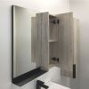 Зеркало-шкаф Comforty Бонн 00-00008473CF 70х80 подвесной цвет бежевый