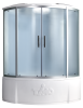 Душевой бокс Timo Standart T-6655SF 150х150 стекло матовое профиль хром