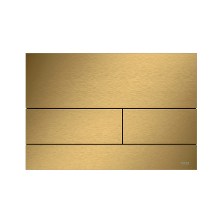 Панель смыва механическая Tece TECEsquare 9240847 цвет золото матовое