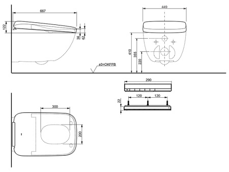 Крышка-биде TOTO TCF95280GEU