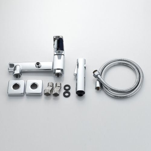 Гигиенический душ со смесителем Raffine F0599-1 хром - фото 4