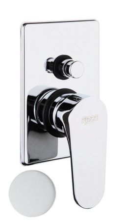 Смеситель для ванны и душа Fiore 81BB6517 настенный белый