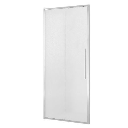 Душевая дверь Niagara Nova NG-65-11CH 110х195 стекло шиншилла профиль хром