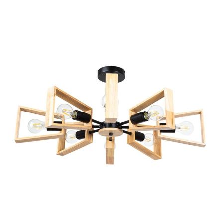 Люстра на штанге Arte Lamp BRUSSELS (БРУССЕЛС) A8030PL-8BK