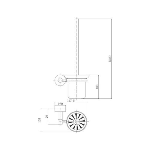 Ершик Fashun A51510 - фото 3