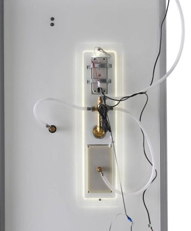 Душевая кабина AvaCan D D5090LED 90х90 четверть круга с крышей ориентация универсальная