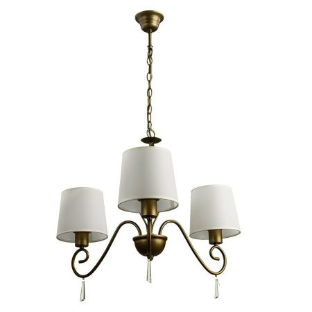 Люстра подвесная Arte Lamp Carolina (Царолина) A9239LM-3BR