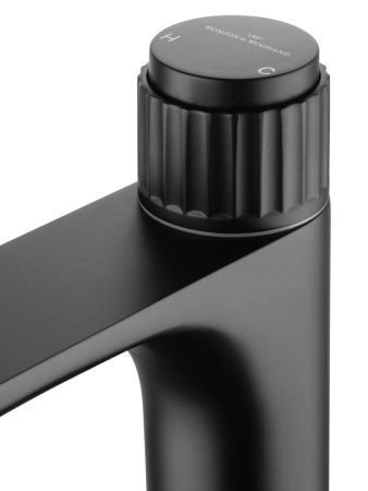 Смеситель Wonzon & Woghand Click WW-A40412-MB на раковину черный