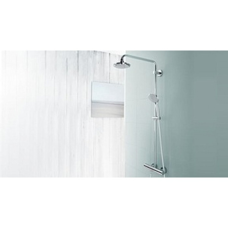 Душевая стойка Grohe Euphoria 27420001 настенная цвет хром с термостатом