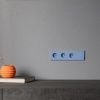 Накладка для розетки с заземлением и защитными шторками, с USB A+A VOLTUM S70 VLS000915