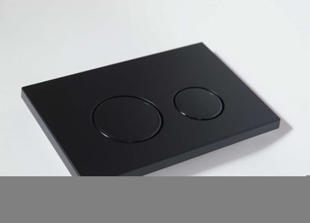 Клавиша смыва механическая KK POL Vitrum Grande V3 SPP/017/0/K цвет черный/золото