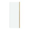Боковая стенка Grossman Pragma 200.K33.03.100.32.00 100х195 стекло прозрачное профиль золото