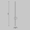 Светильник настенный Maytoni Light stick MOD237WL-L11BS3K