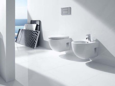 Чаша унитаза подвесная Roca Meridian 7346248000 цвет белый без сиденья смыв торнадо