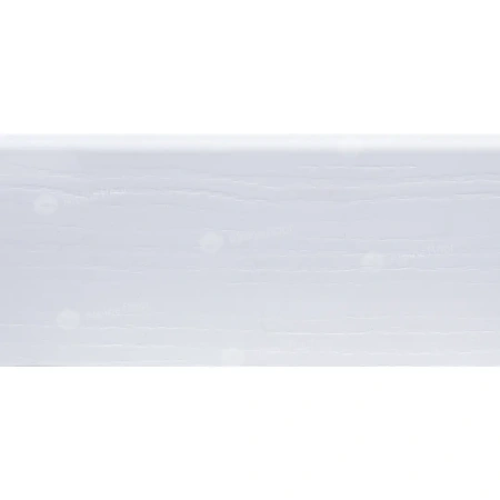 Напольный плинтус Alpine Floor Rico Concept RC 80001 Белый с тиснением толщина 2 см 2200х80
