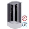 Душевая кабина Niagara Classic 25101434LG 120х80 асимметричная с крышей ориентация левая