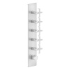 Смеситель для душа Gessi Inciso 58230#031 встраиваемый в стену хром с термостатом (внешняя часть)