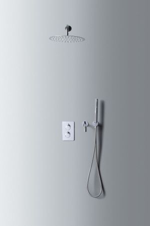 Душевая система Allen Brau Priority 5.31014-00 встраиваемая в стену цвет хром с термостатом