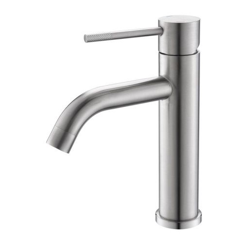 Смеситель Voda VSL26M на раковину нержавеющая сталь - фото 2