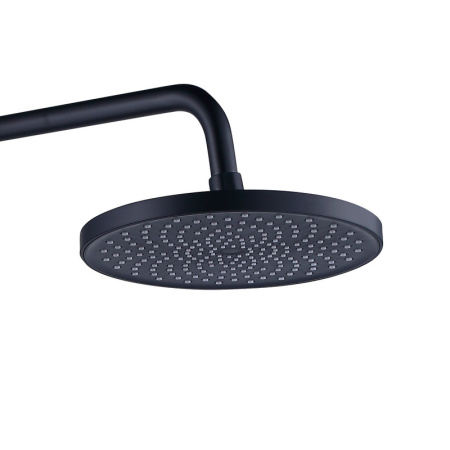 Верхний душ Bond Circle B01-9988 черный матовый