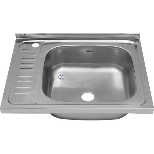 Кухонная мойка Melana 127 t R (*20) 50x60 цвет хром - фото 2