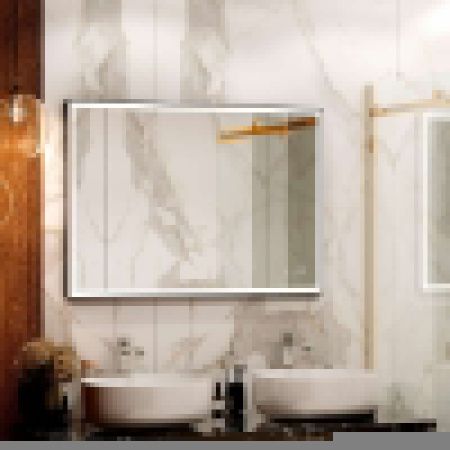 Зеркало Continent Solid Black ЗЛП1607 100х80 подвесное