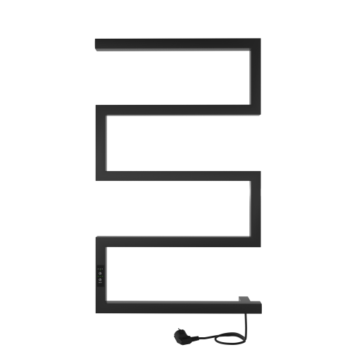Полотенцесушитель Indigo Sparta DGS80-50BRRt 50х83 электрический черный муар - фото 2
