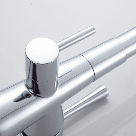 Смеситель для кухни Shevanik S528 на мойку хром