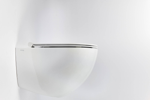 Чаша унитаза подвесная Galassia Dream 7317MT цвет белый матовый без сиденья безободковая каскадный смыв - фото 2