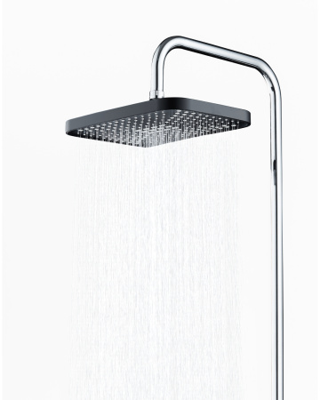 Верхний душ Orange  S14TSb черный